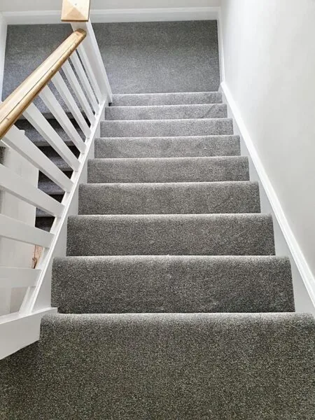Stair carpet installation across the Emerald Coast