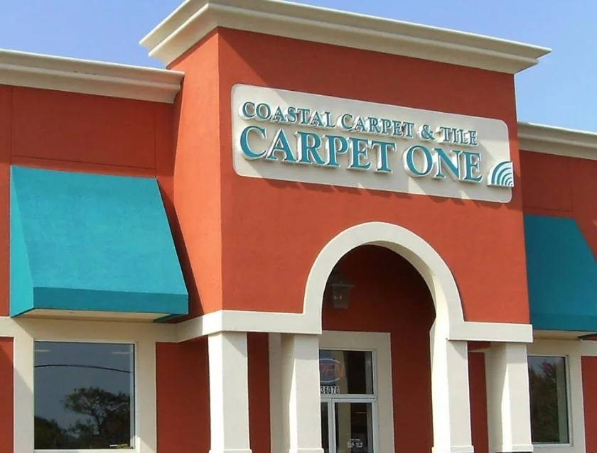 Coastal Carpet & Tile showroom exterior in Destin, FL